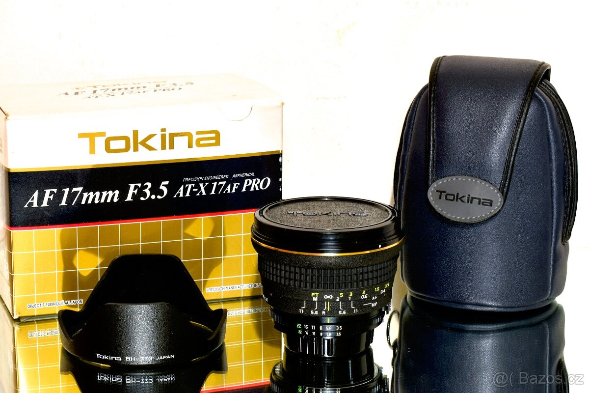 Nikon Tokina 17mm f/3.5 AT-X AF Pro Aspherical TOP STAV