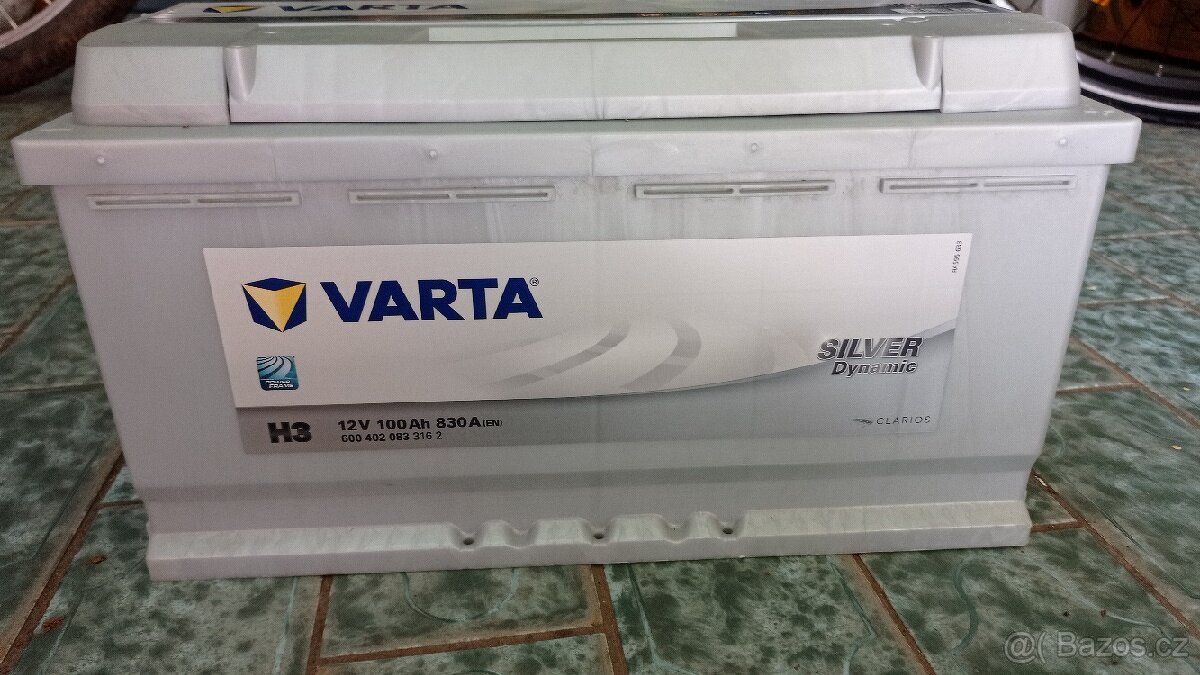 Varta 100ah 830a nová