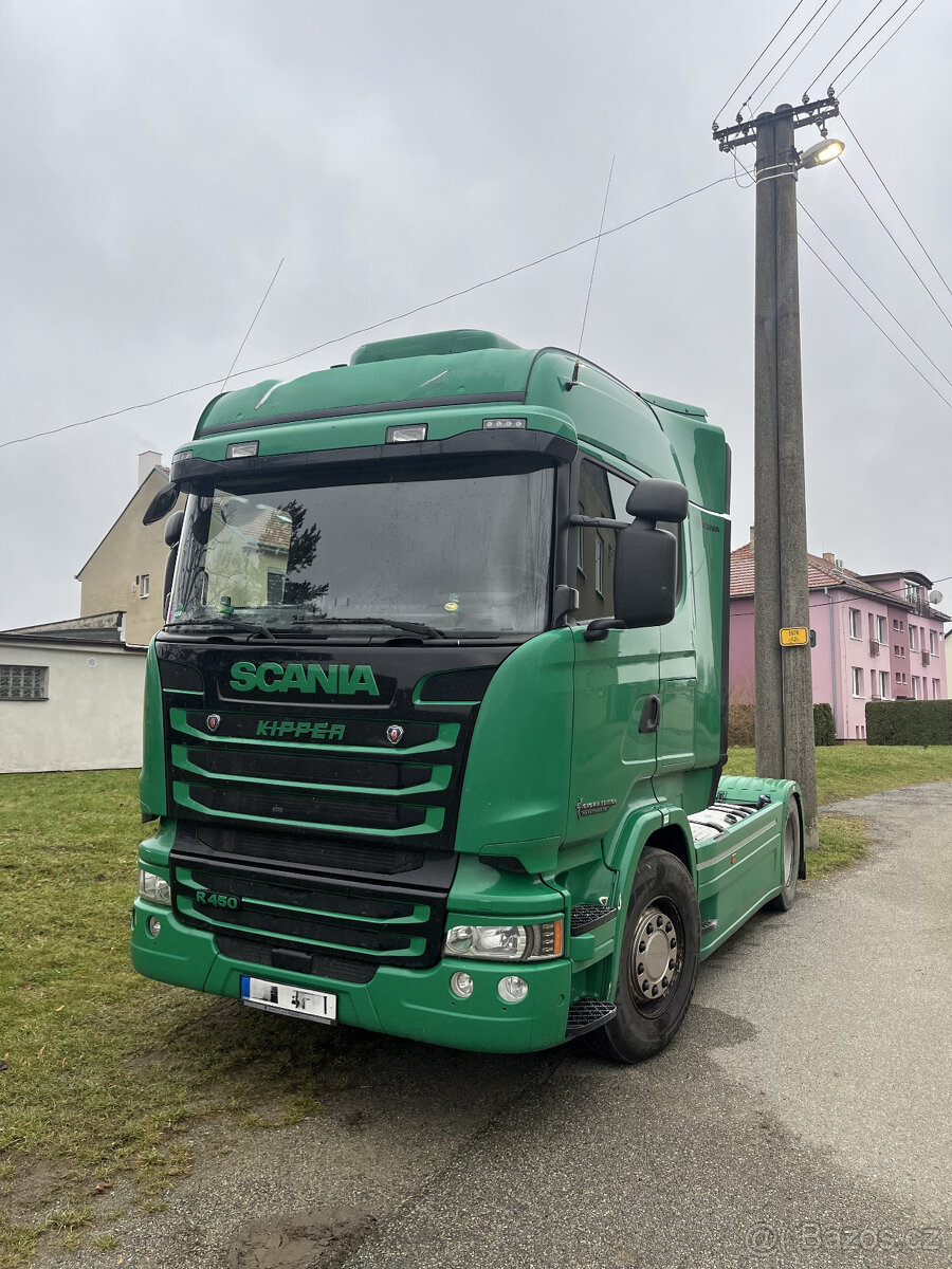 Scania R450 hydraulika