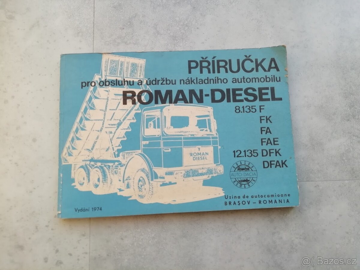 Roman Diesel - příručka pro obsluhu a údržbu