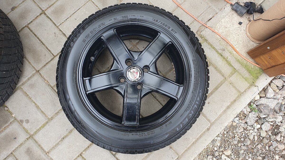 Zimní Sada Alu Kola 4x100 165/65 R15 Škoda Citigo, VW UP