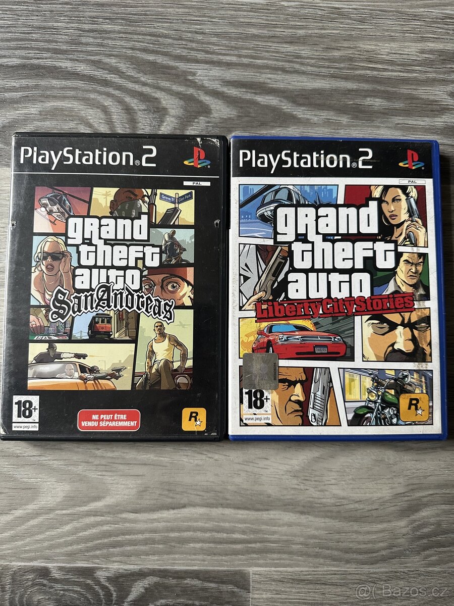 PS2 Grand Theft Auto / Hry pro PlayStation 2