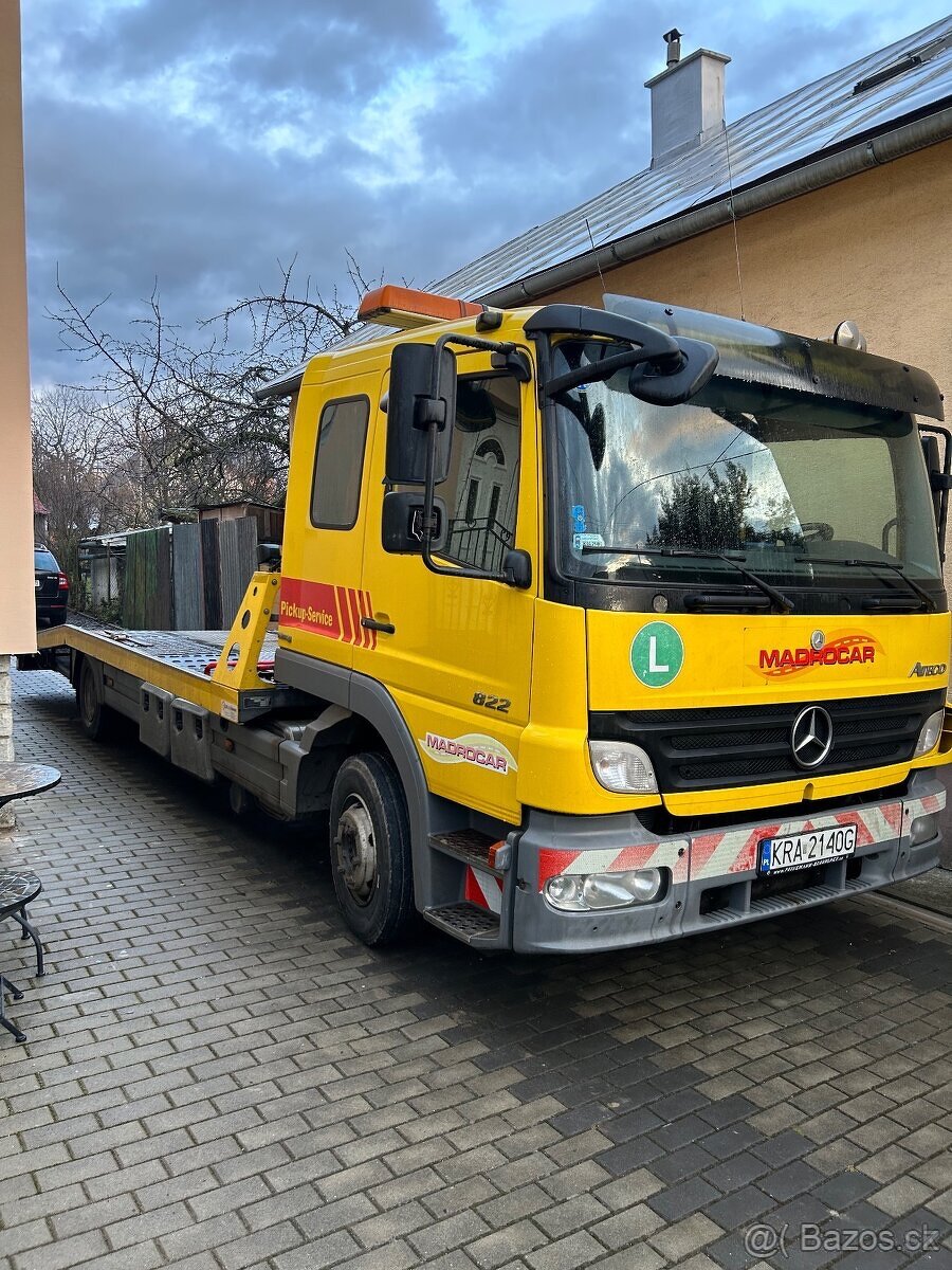 Mercedes atego 822 6.miest odtahovka