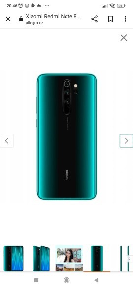 Prodám mobilní telefon Redmi note 8 pro