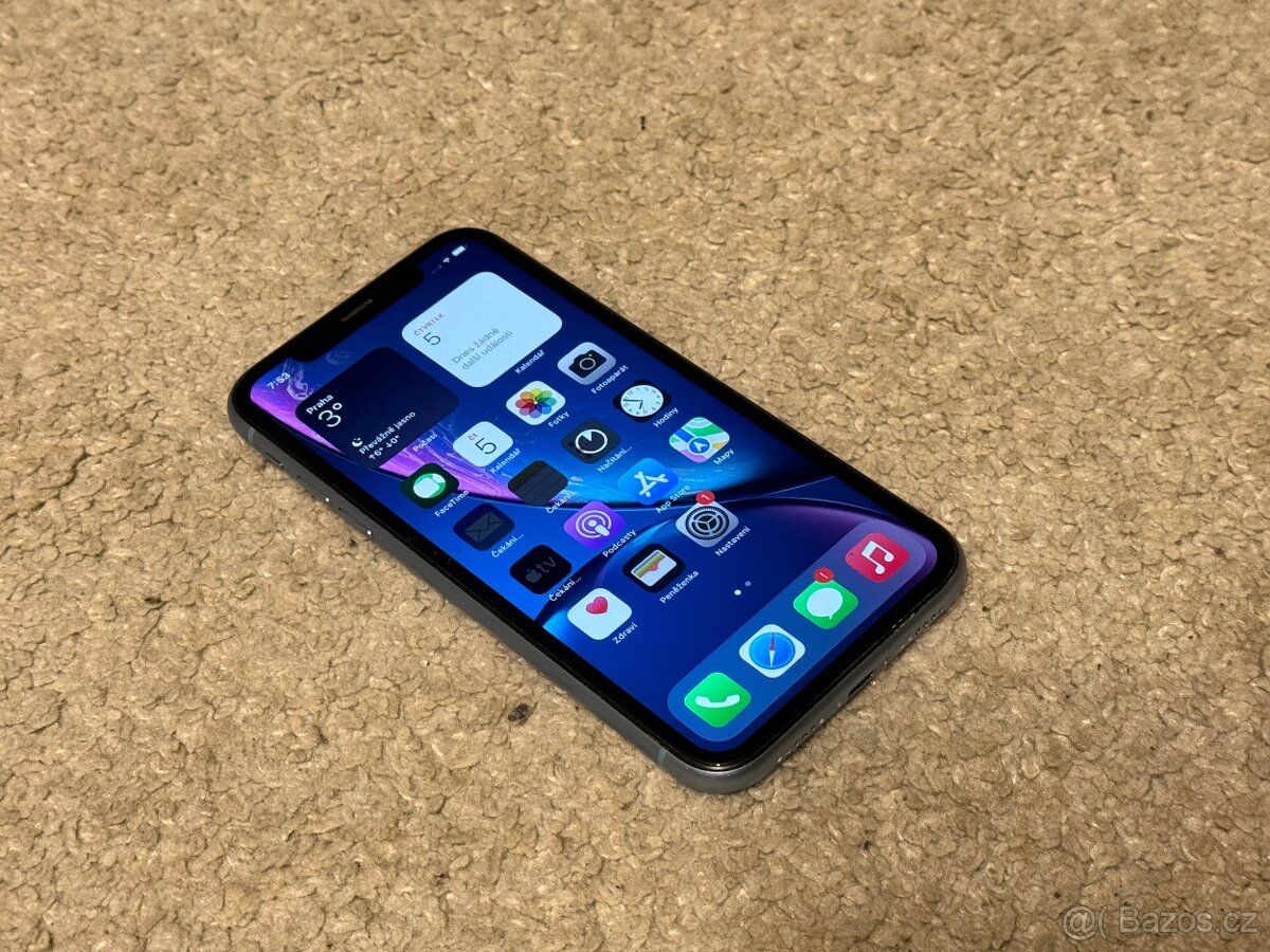 iPhone XR 64GB - Modrý Skvělý stav plně funkční