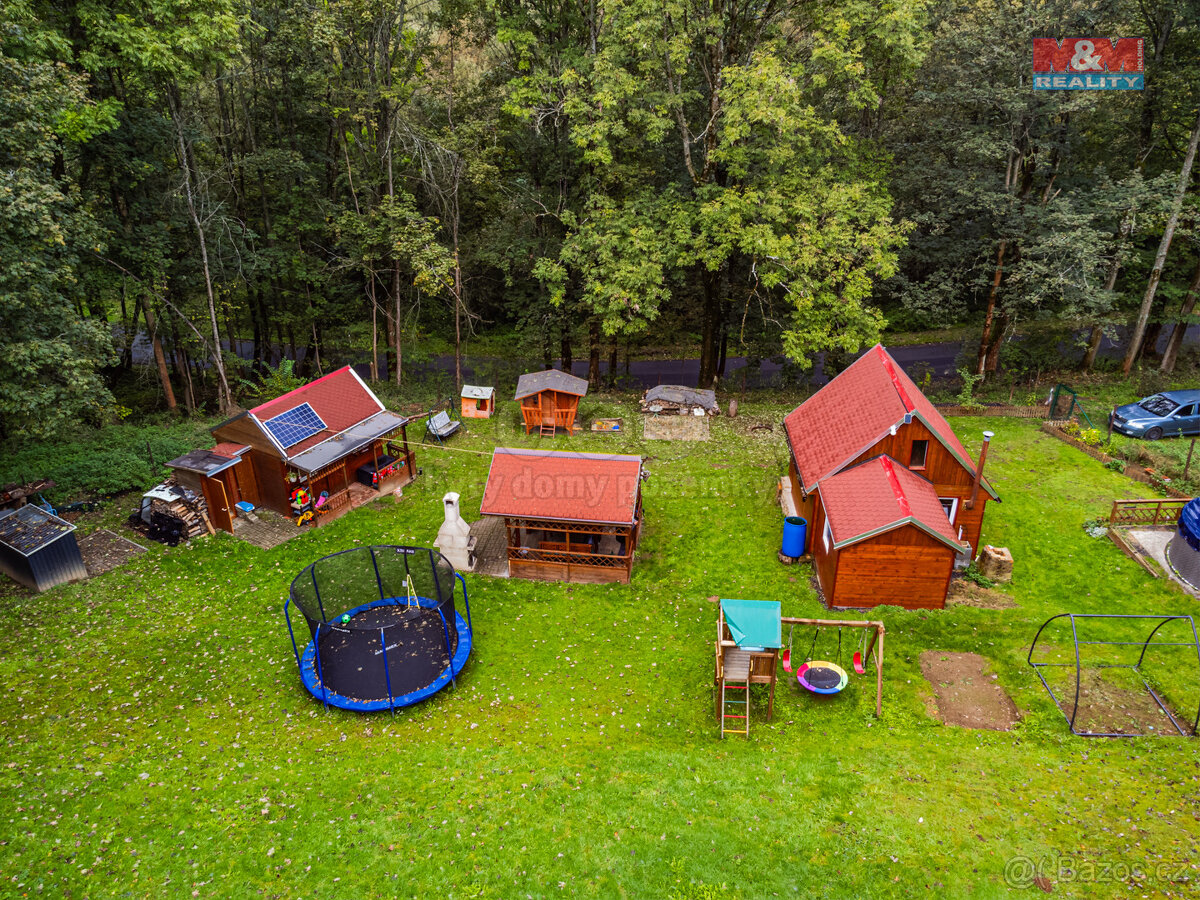 Prodej zahrady 1027m2 s chatkou v Rovné u Sokolova