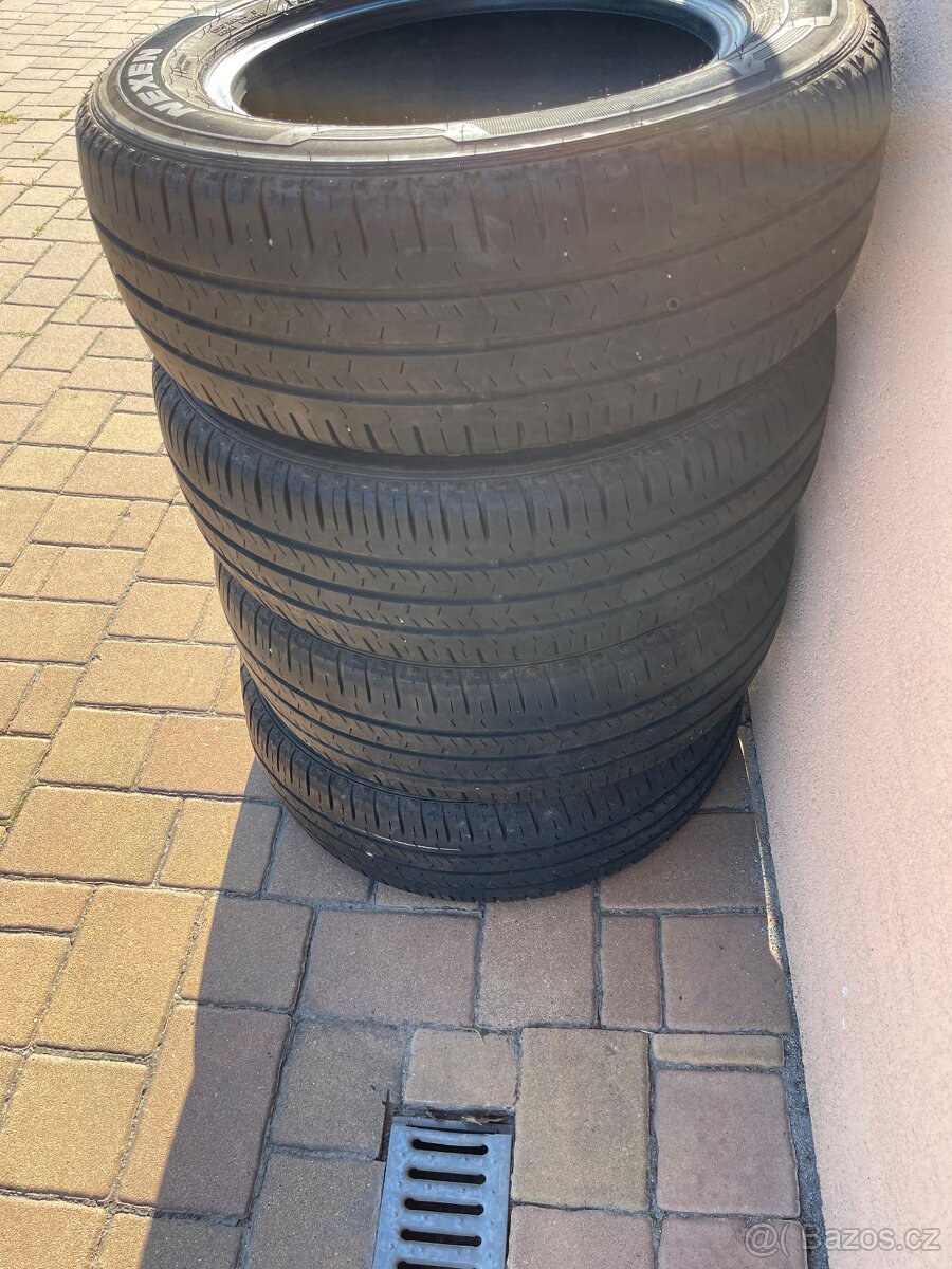 4xLetní pneu Nexen 215/65 R16C 109/107T.