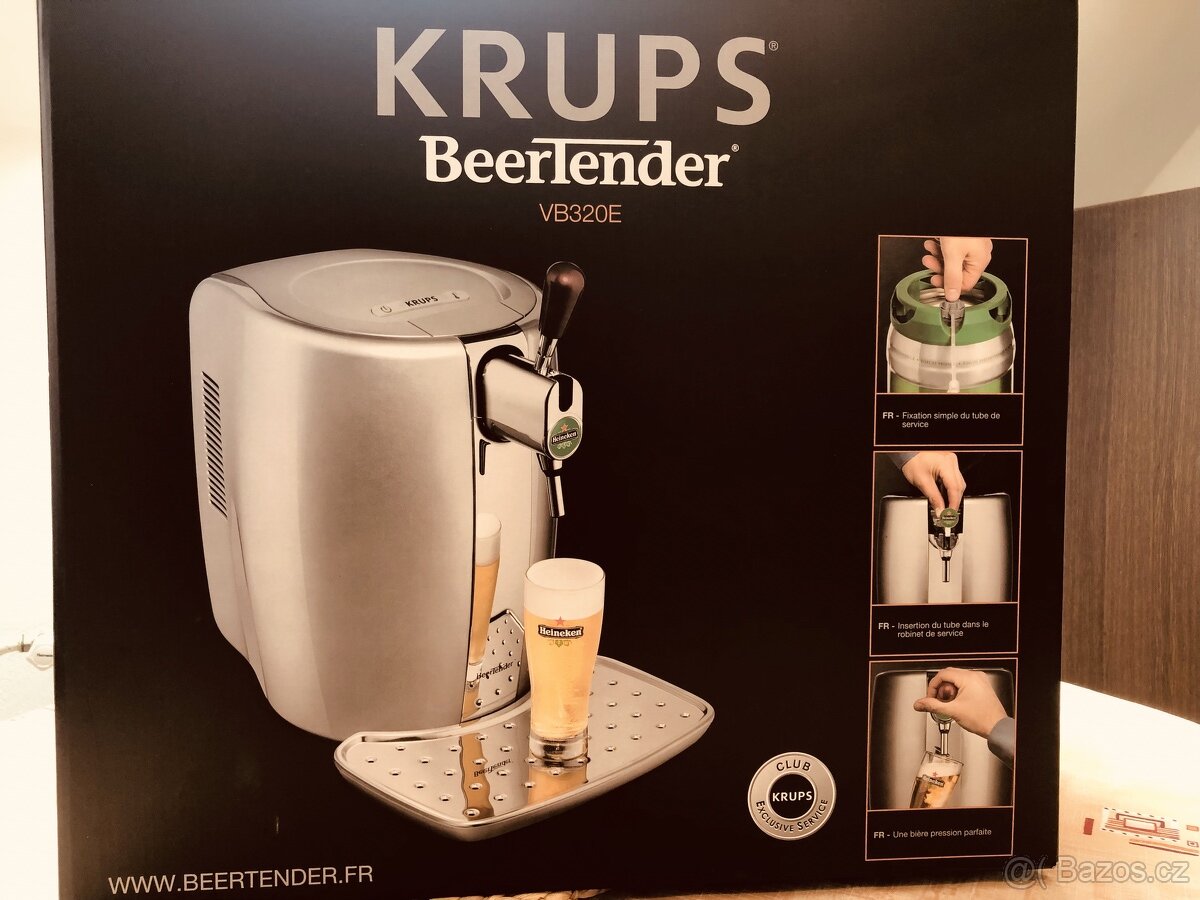 Prodám výčepní zařízení na pivo s chlazením Krups