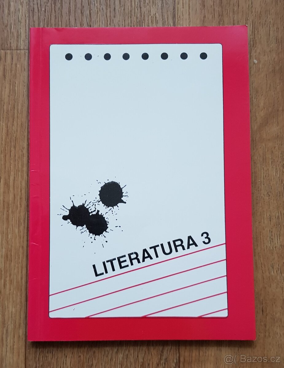 Prodám učebnici Literatura 3. Dějiny literatury pro 3. roční