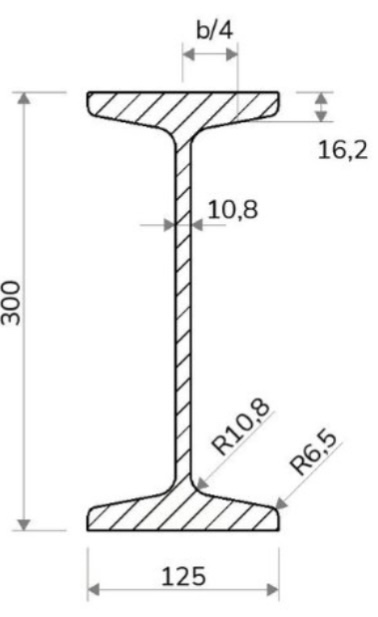 IPN 300 - I profil 2x7m