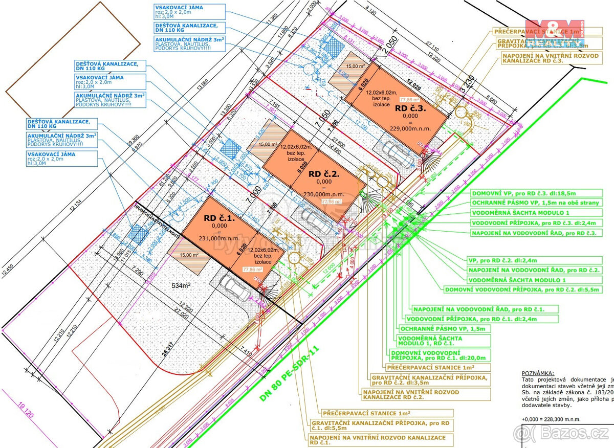 Prodej komerčního pozemku, 2079 m²