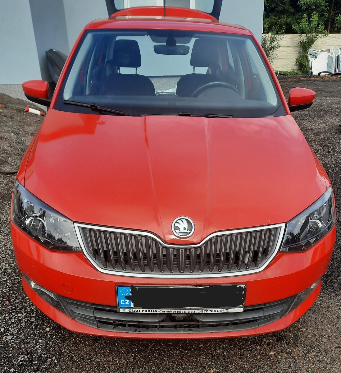 nd ze škoda fabia 3, 999TSI 81kW, červená,bílá,modrá