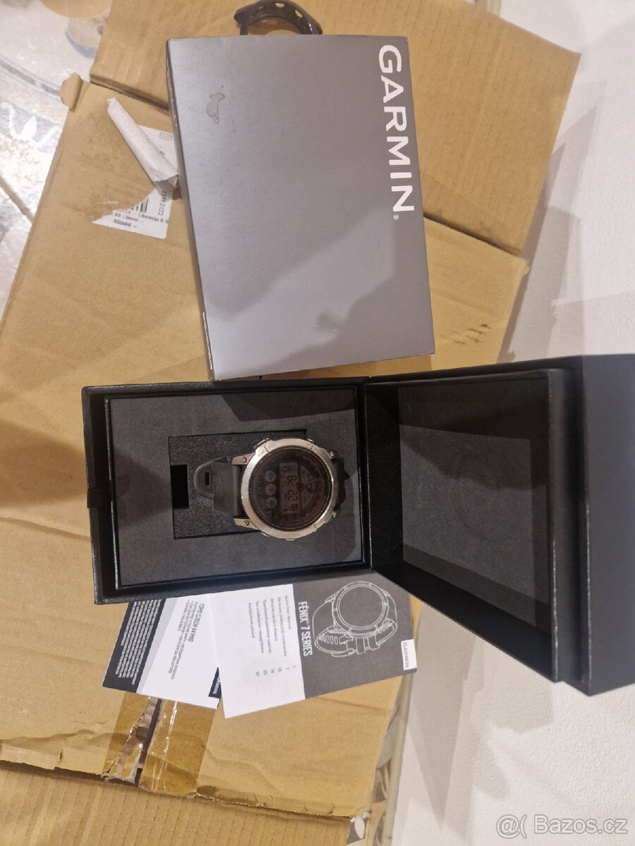 Garmin Fenix 7X PRO Solar Sapphire Titanium