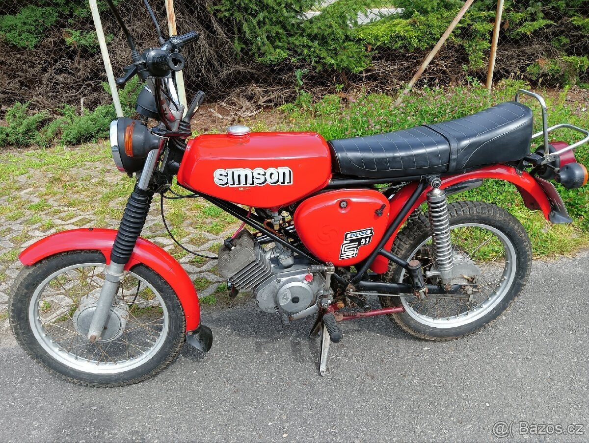 Simson S50 s TP a SPZ