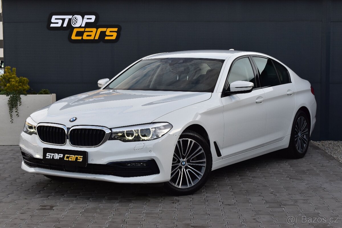 BMW 520d SPORT LINE H/K HUD DPH ČR 1.MAJITEL