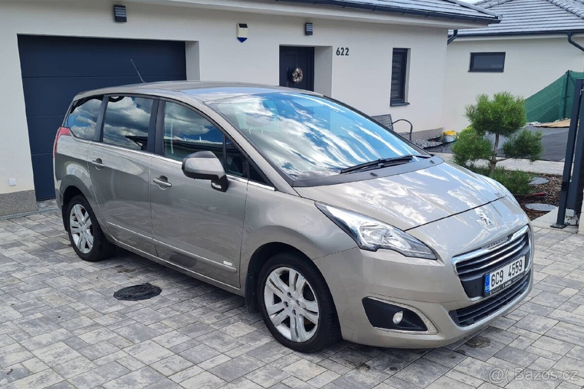 PEUGEOT 5008 2.0 HDI, ČR, 120TKM, STK 8/26, NOVÉ ROZVODY