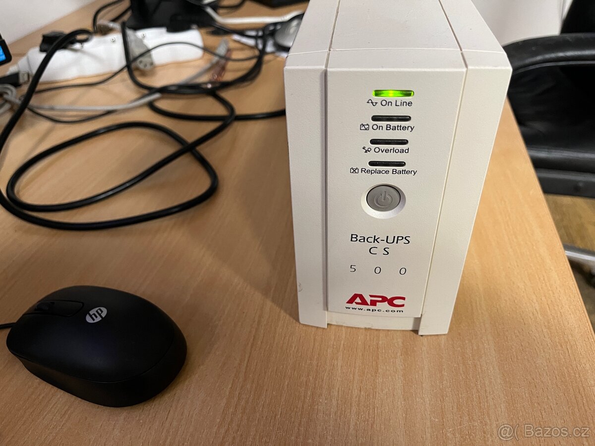 APC backUPS CS 500 nová baterie