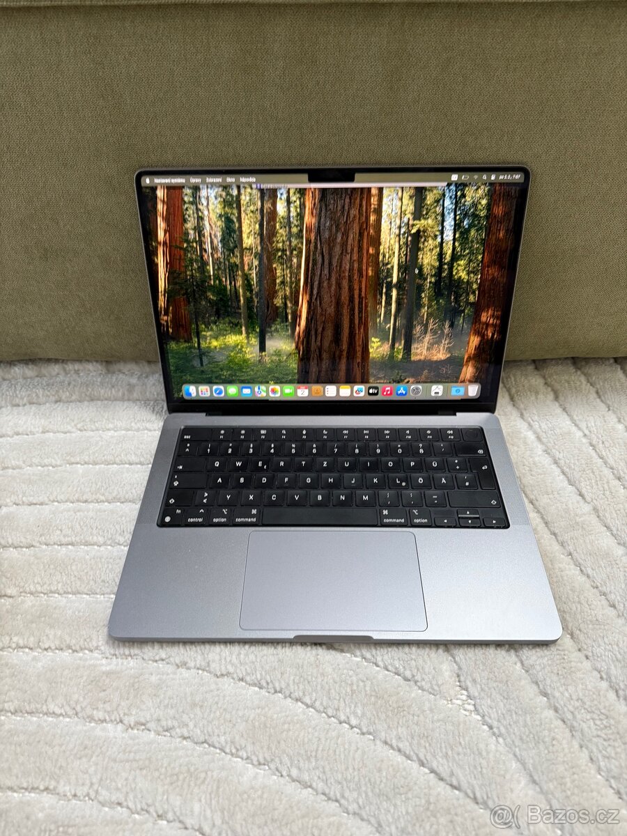 APPLE MACBOOK PRO 14” M1 PRO (10 jádro)/1TB/16GB/BATERIE 99%