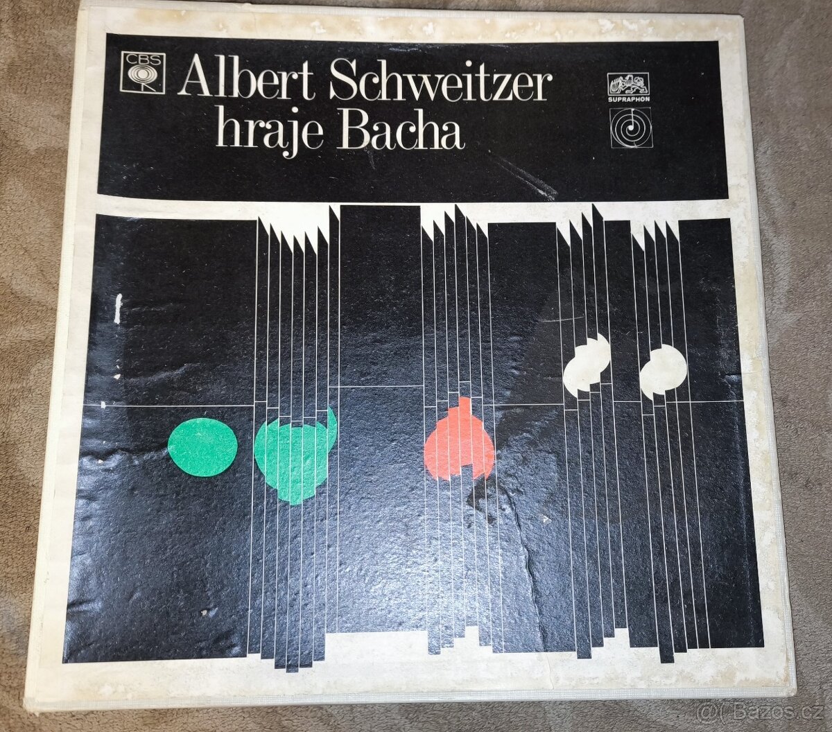 Albert Schweitzer hraje Bacha- soubor 2 LP desek.