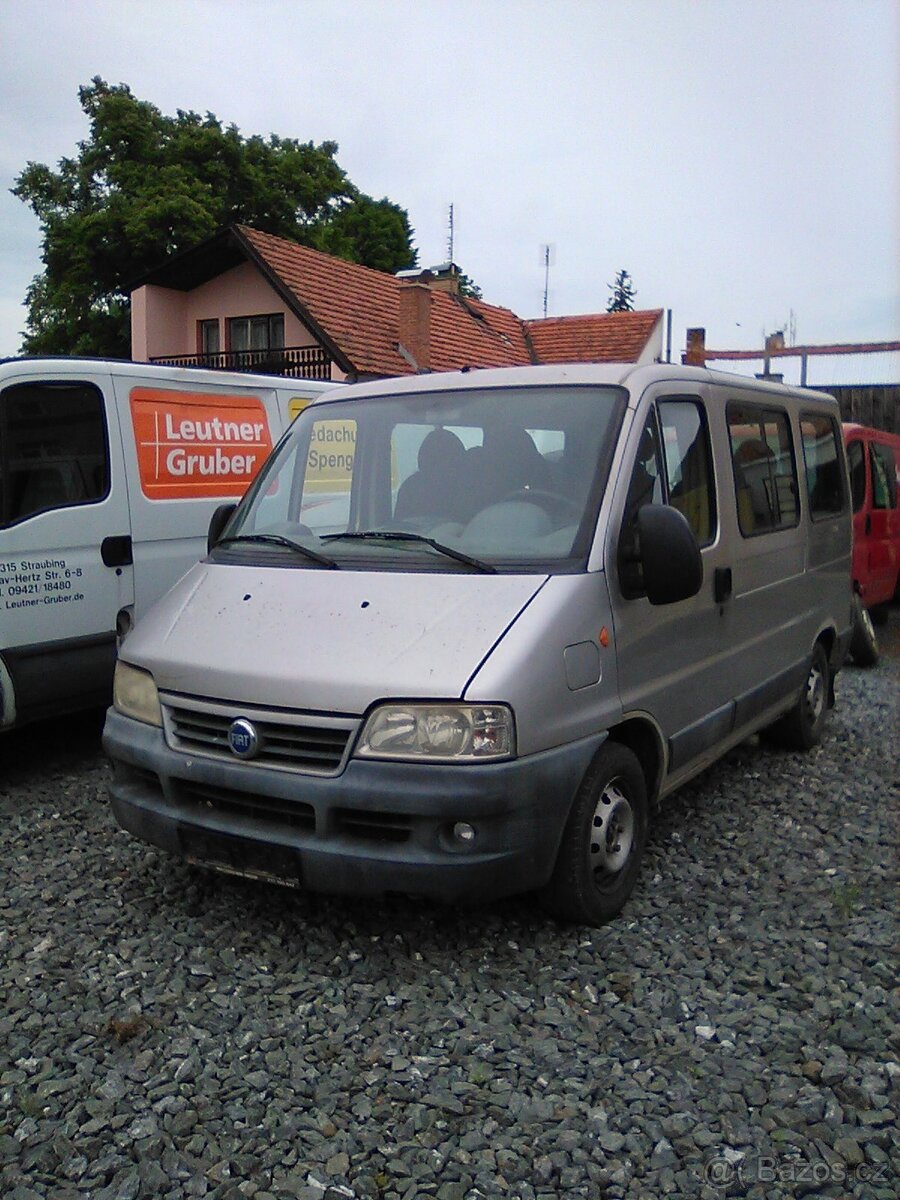 FIAT DUCATO 2.8JTD BUS 9MÍST PANORAMA-NÁHRADNÍ DÍLY