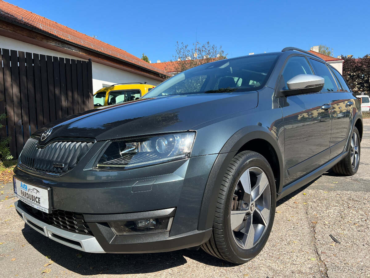 ŠKODA OCTAVIA 3 SCOUT 2.0TDI DSG XENON/NAVI/TZ