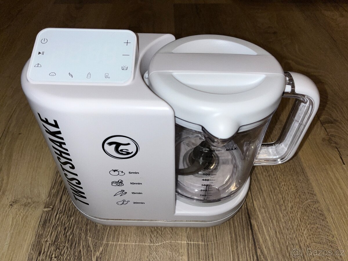 TWISTSHAKE 6in1 Baby Food Processor multifunkční robot bílý