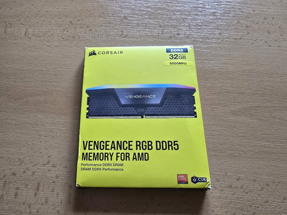 RAM 32 GB Corsair Vengeance RGB DDR5