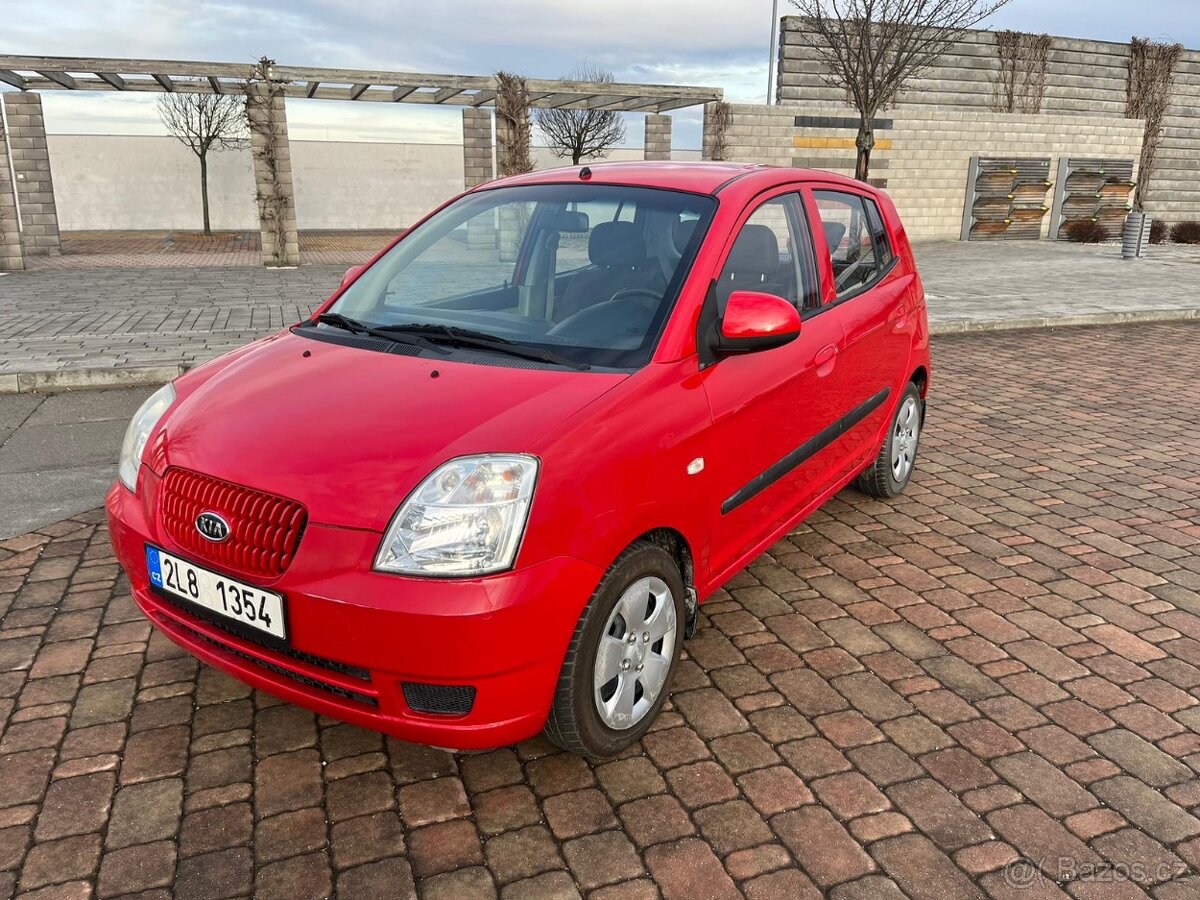 Kia Picanto - 1.0i 45kW - 2007-klimatizace -posilovač řízení