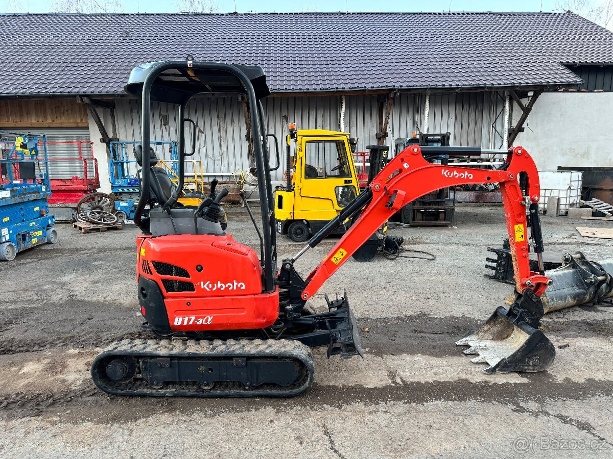 Minibagr kubota u17-3 2020