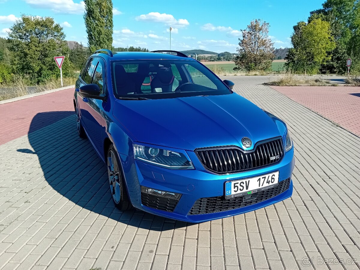 ŠKODA OCTAVIA 3 RS 2.0 TDI, Servis, ACC, Kamera.