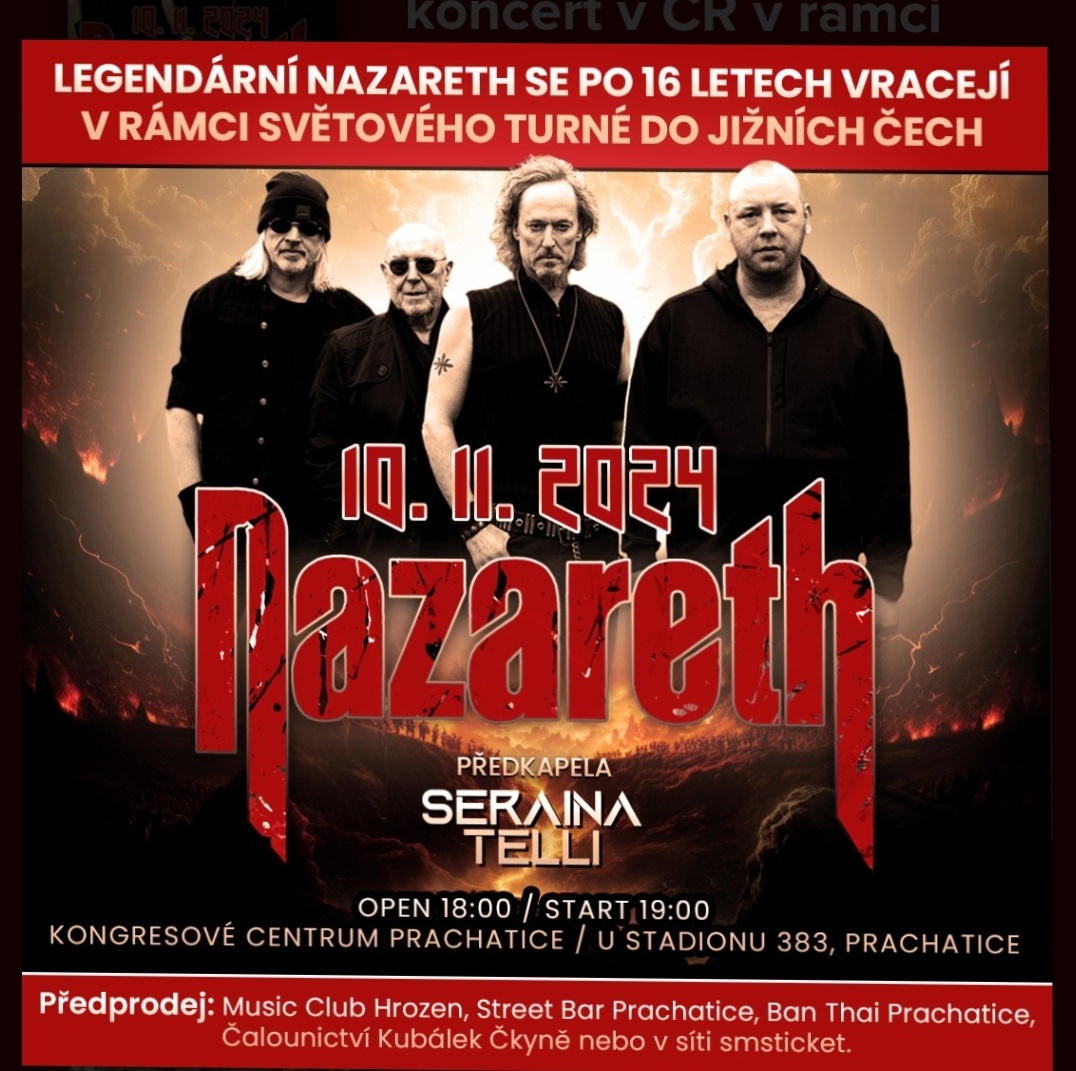 Nazareth 10.11.2024 Prachatice