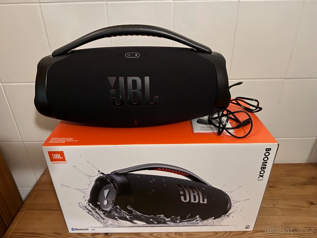 bluetooth reproduktor JBL BOOMBOX 3 záruka 180w