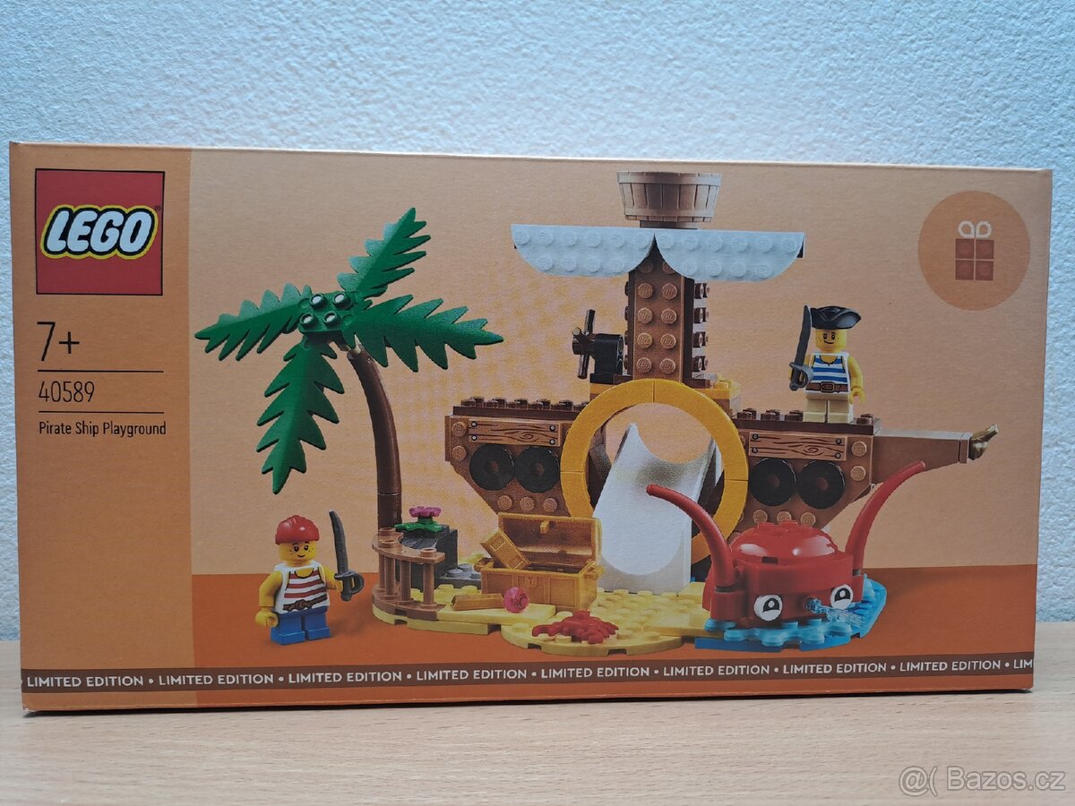 Lego 40589 Hřišť s pirátskou lodí