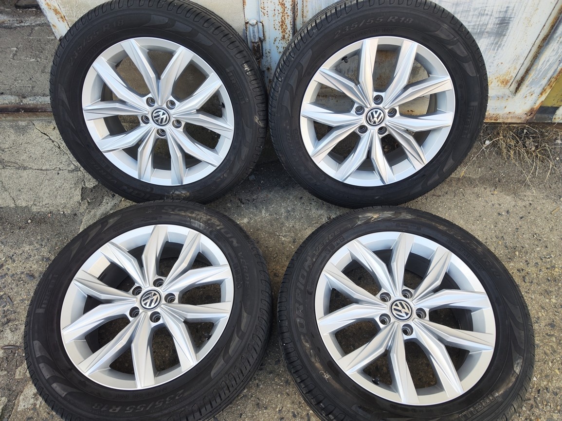 18"letní alu sada Kingston 5x112 origo VW Tiguan 2 Kodiaq