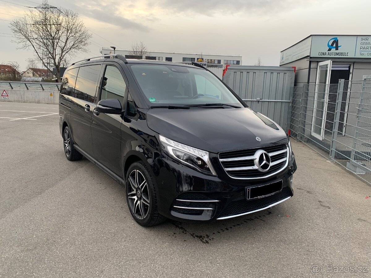 Prodám MB V 250 r. 2019, odpočet DPH, 4 matic, 7 míst, Long