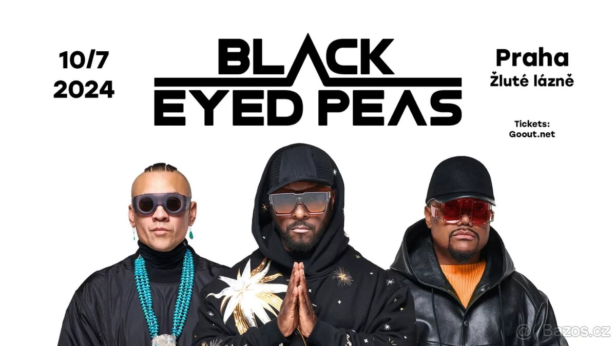 Black Eyed Peas 10.7. Praha | Žluté lázně