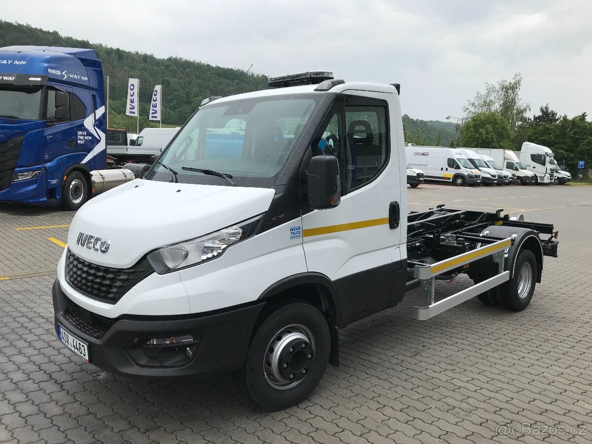 IVECO DAILY 70C18HZ nosič kontejnerů CTS 5t