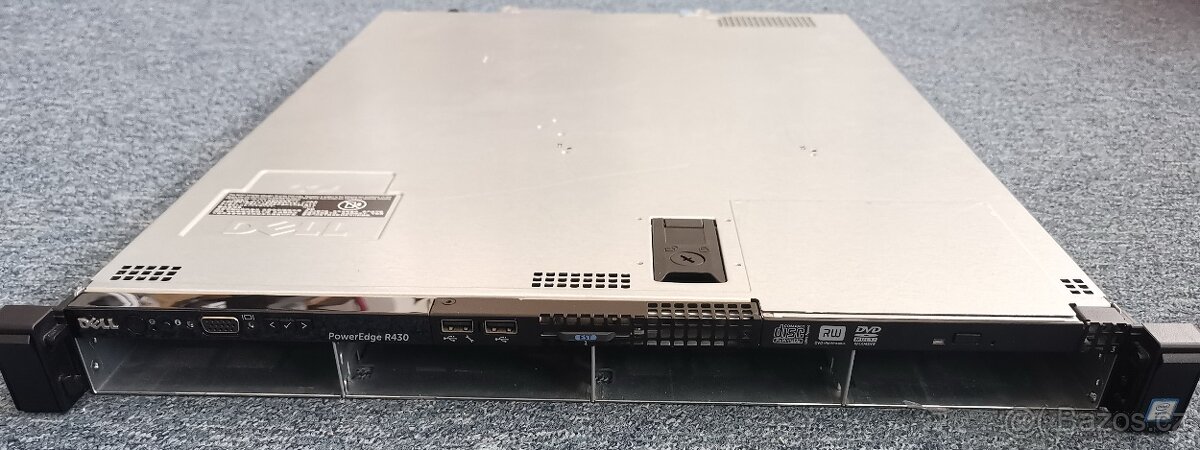 Dell PowerEdge R430, 64GB RAM bez hw řadiče