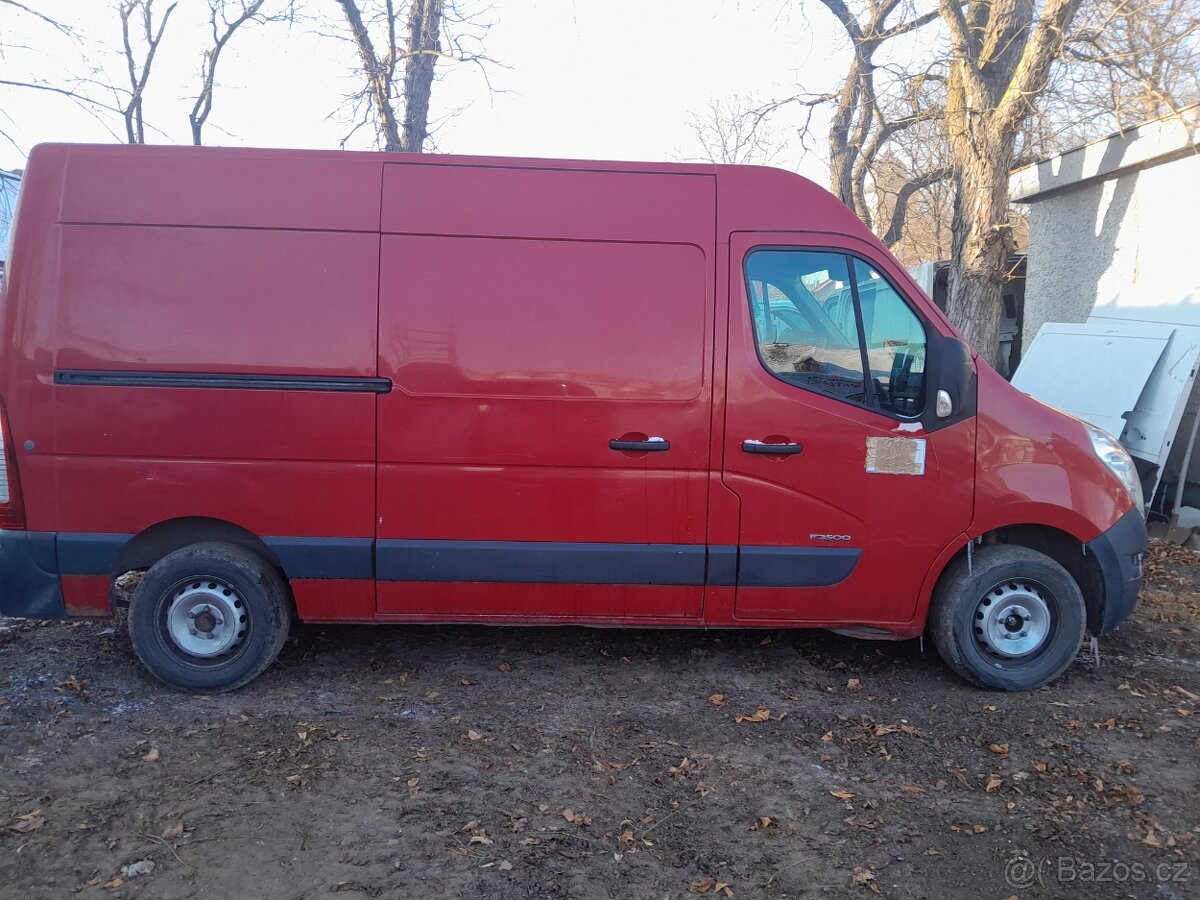 Renault Master III ,Opel Mováno náhradní díly