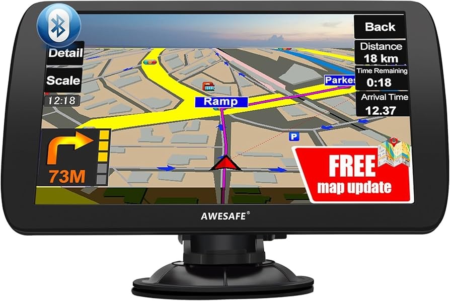 Awesafe 9" GPS navigace TRUCK do kamionu iGO Primo EU 2024