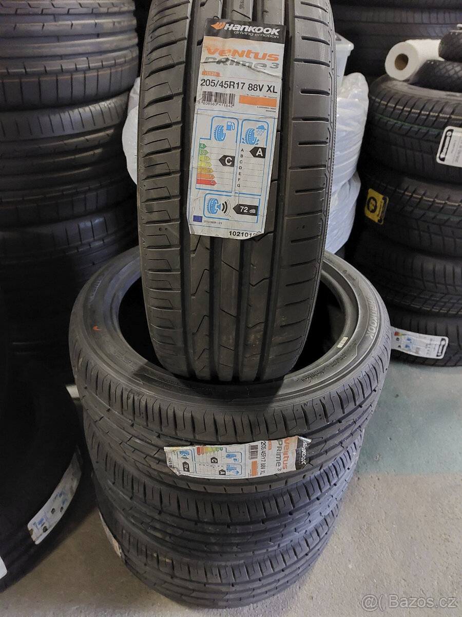 205/45 R17 88V Hankook K125 letní 4ks