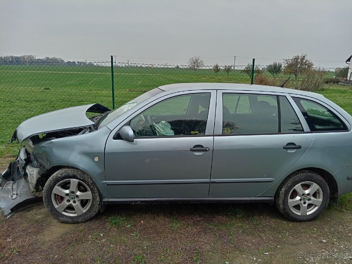 Škoda Fabia 1.4 na náhradní díly