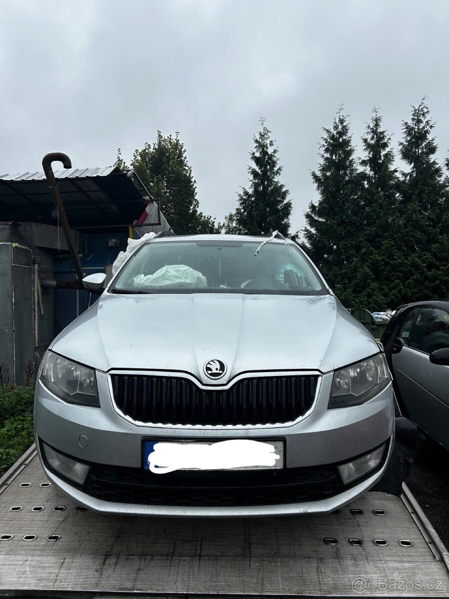 Náhradní dily Octavia 3 rv.2015 1.6tdi 77kW CLHA MWX LA7W