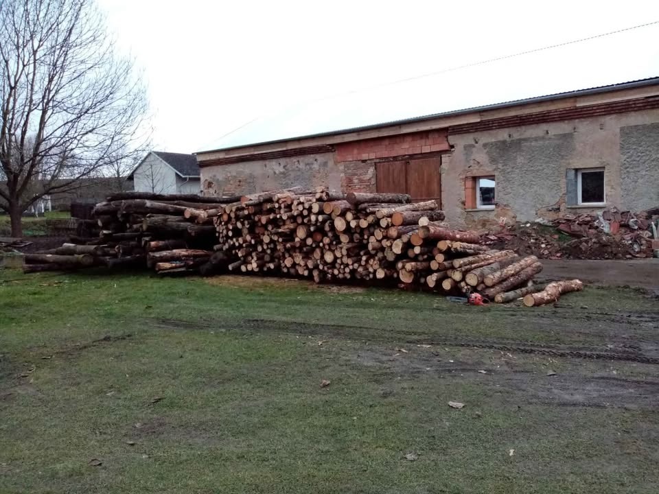 Palivové dřevo Štípané dřevo tvrdé/ měkké, pytlované