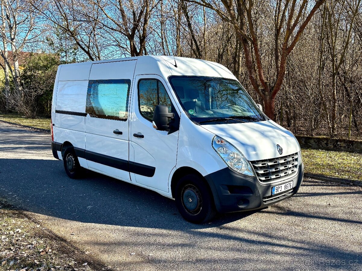 Renault Master 2,3dci 92kW, 6 kvalt, L2H2, 100l nádrž