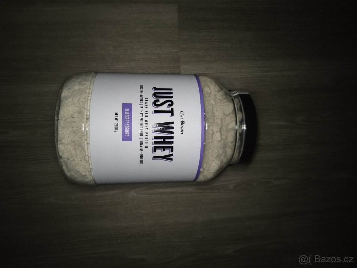 WHEY PROTEIN-blueberry yohgurt, značky GYMBEAM