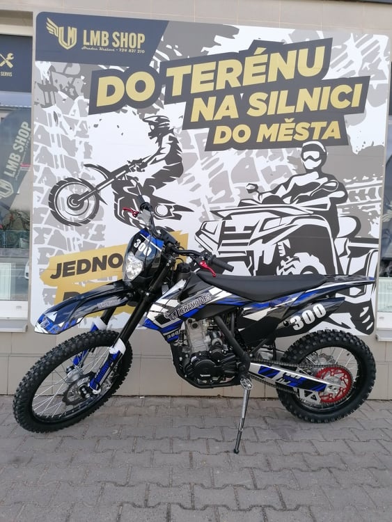 Pitbike Killer 300cc H2O 21/18 modrá, možnost na splátky