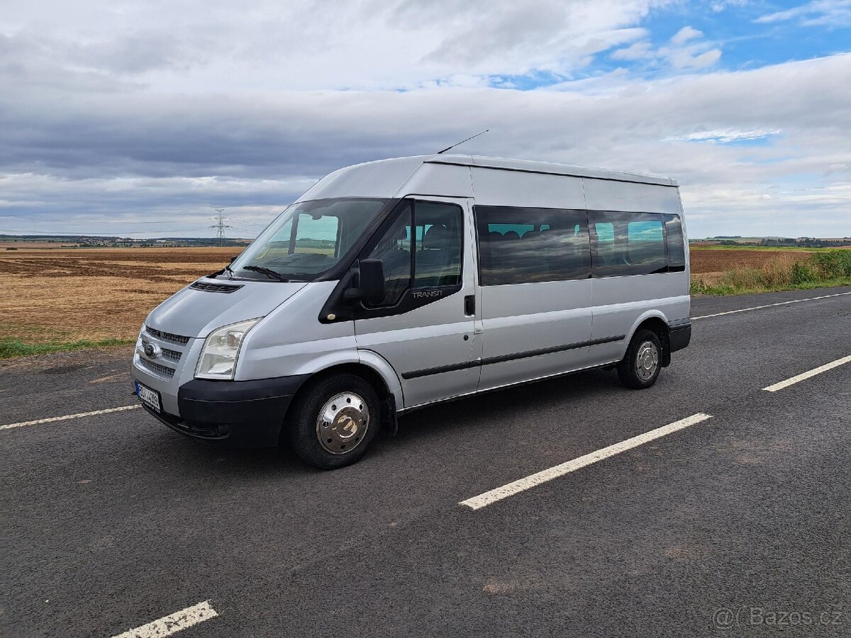 Ford Transit 2.2 TDCI, MAXI, 9 míst, klima, naj.210 000 km