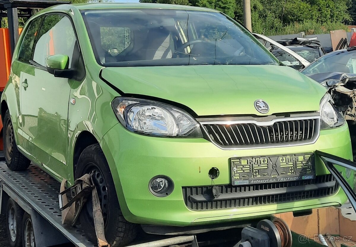 nd ze škoda citigo 999MPI zelené,červené,žluté