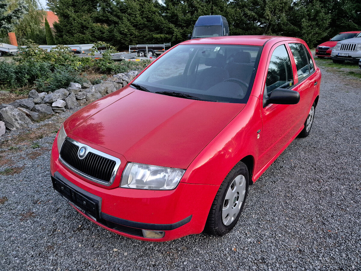 Škoda Fabia 1.4 MPI, najeto jen 62tkm, NOVÁ STK